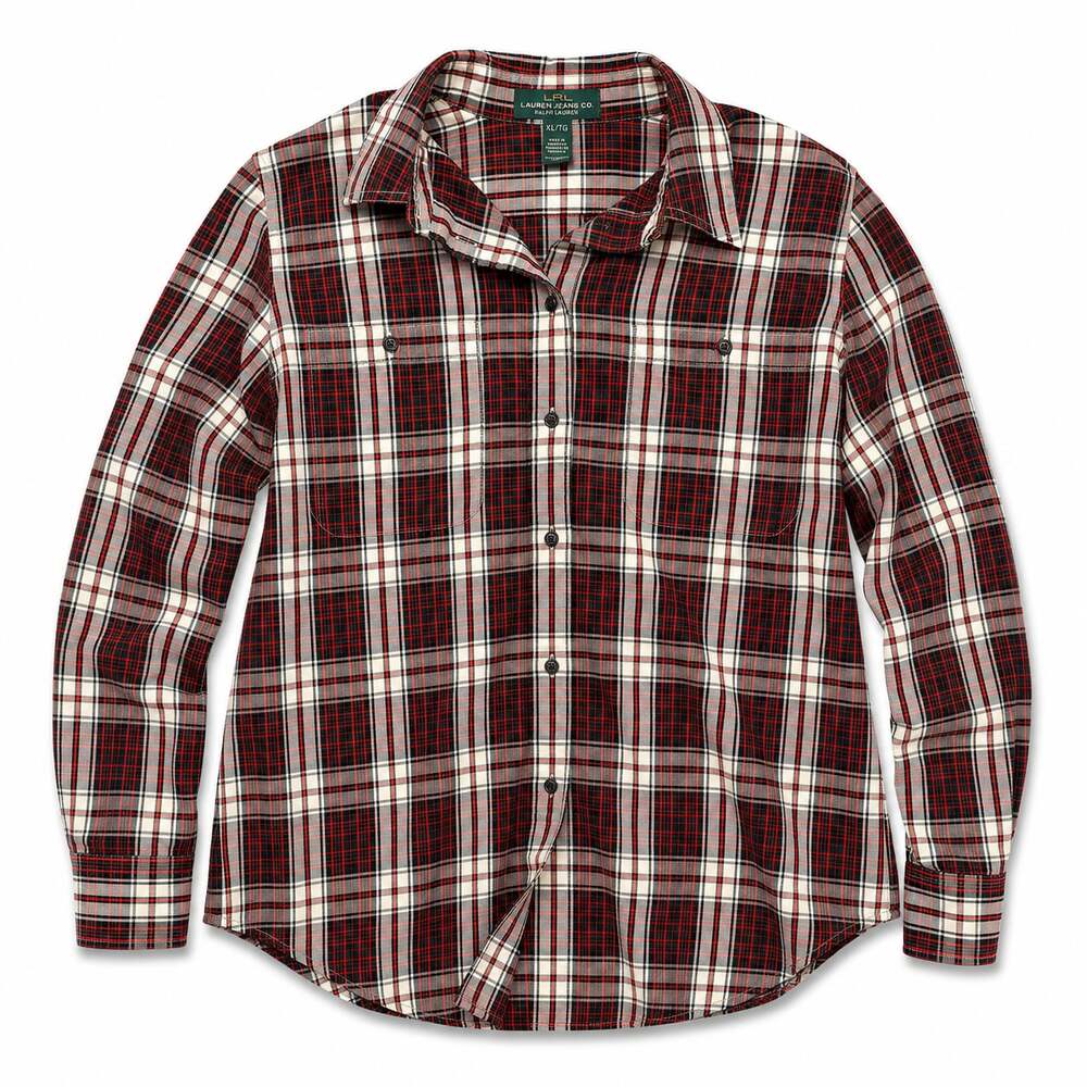 Lauren Jeans Co. Ralph Lauren Plaid Button Down Shirt XL